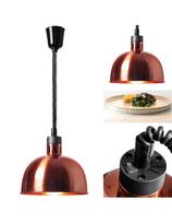 Šildymo lempa infraraudonųjų spindulių indams IR pakabinamas varinis sk. 29cm 250W