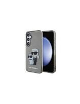 Karl Lagerfeld Glitter Karl&Choupette dėklas Samsung Galaxy S24+ - juodas