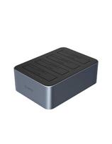 6646C3-C neprisijungus veikianti klonavimo stotelė, skirta 4 x 2,5 colio / 3,5 colio SATA HDD / SSD – pilka