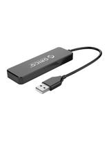 Hub FL01 prijungimo stoties skirstytuvas USB-A iki 4x USB-A – juodas