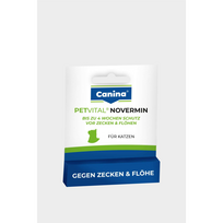 CANINA Petvital Novermin lašai nuo parazitų katėms 2 ml
