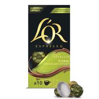 Kavos kapsulės suderinamos su Nespresso® L'OR Dubai Choco, 10 vnt.