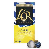 Kavos kapsulės suderinamos su Nespresso® L'OR Capri, 10 vnt.
