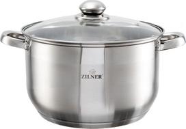 Puodas Zilner ZL-7308, 26 cm, 8.2 l, sidabro sp.