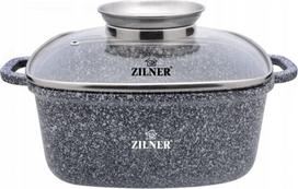 Puodas Zilner Marble Square, 20 cm, 2.8 l, pilka sp.