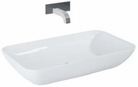 Vonios praustuvas Elita Fresi 145033, keramika, 70 cm x 40 cm x 13 cm, balta sp.