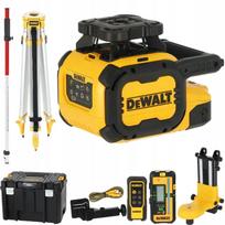 DCLE15221GL DeWALT žalias rotacinis lazerinis nivelyras su imtuvu ir nuotoliniu valdymu
