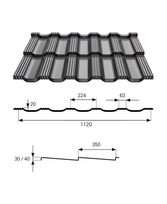 Modulinė stogo danga BAVARIA ROOF 2.0 BP2