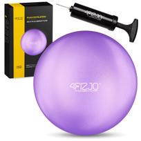 Pilates kamuolys 22 cm – universalus pratimams ir treniruotėms - violetinės spalvos