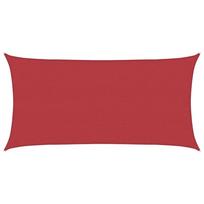 vidaXL Uždanga nuo saulės, raudonos spalvos, 4x7m, HDPE, 160g/m²