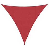 vidaXL Uždanga nuo saulės, raudonos spalvos, 5x5x5m, HDPE, 160g/m²