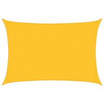 vidaXL Uždanga nuo saulės, geltonos spalvos, 2,5x3,5m, HDPE, 160g/m²