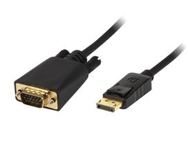 Kabelis VGA - DisplayPort 1.8m