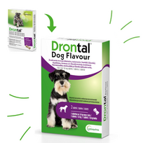 VETOQUINOL Drontal - Šunų skonio tabletės 2tabl.