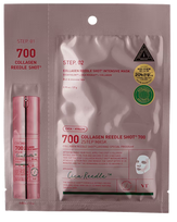 VT COSMETICS Collagen Reedle Shot 700 2-Step, giliai drėkinanti veido kaukė, 1 vnt.