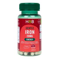 Holland & Barrett Gentle Iron 20 mg – 90 kapsulių
