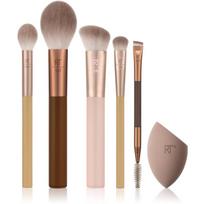 Real Techniques New Nudes Soft-Focus Face Set šepetėlių rinkinys