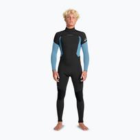 Vyriškas plaukimo hidrokostiumas Quiksilver Prologue+ 4/3 mm Back Zip GBS cloud blue