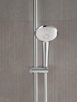 Termostatinė dušo sistema Euphoria 260 (stac. galva Ø260, alkūnė 450 mm, 3`jų srovių rankinis dušas 110), chromas