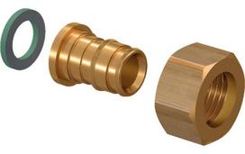 Uponor Q&E jungtis su laisva veržle PL 25-G3/4"SN