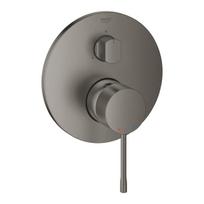 Virštinkinė vonios/dušo maišytuvo dalis Essence, 3 padėčių, brushed hard graphite