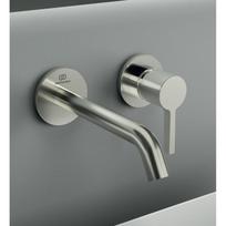 Ideal Standard potinkinis praustuvo maišytuvas, JOY, be potinkinės dalies A1313NU, 180mm snapas,  silver storm spalva
