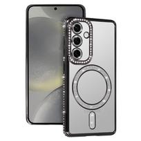 Bling Magsafe Case for Samsung Galaxy S24 Ultra black