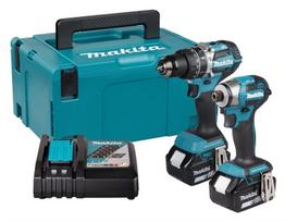 MAKITA CORDLESS COMBO KIT DLX2575TJ 2X5AH 18V | DLX2575TJ  | 0197050016720