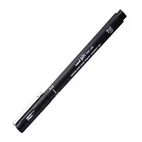 Žymeklis Uni-Ball Mitsubishi Pencil PIN 05-200(S), 12 vnt., juodas