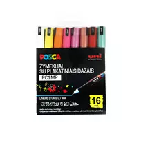 Markeriai Uni Ball Posca PC-1MR, 16 vnt.