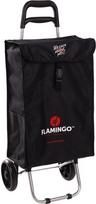 Pirkinių krepšys su ratukais Flamingo Trolley, juoda sp., 40 l