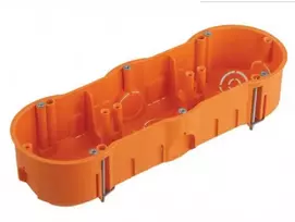 Pawbol Instaliacinė dėžutė Oranžinė Gipso kartonui H-44mm D-68mm