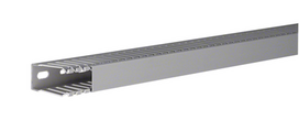 Hager Polo DNG5002507030B tehaselito šukuotas kanalas DNG 50x25mm PVC pilkas DNG5002507030B /2m/