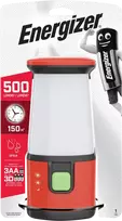 Energizer 500lm žibintas Camping ESAL351 3xAA / 3xD, gali įkrauti įrenginius per USB