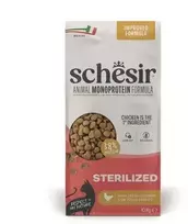 SCHESIR Animal Mono Protein Formula Sterilized vištiena – sausas pašaras katei – 10 kg
