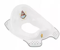 Keeeper Toilet training seat with anti-slip function Ewa "Emoji Showtime" 30x40x15cm baltas