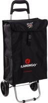 Pirkinių krepšys su ratukais Flamingo Trolley, juoda sp., 40 l