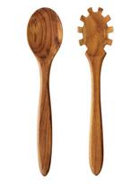 Aida - Raw Teak -  Salad Set - Salotų serviravimo indas - Ruda