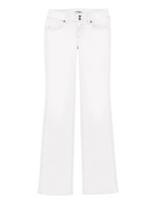 Wrangler - Flare - Platėjančios kelnės - Balta