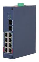 Dahua Technology CHS4210-8GT-110 network switch Managed L2 Gigabit Ethernet (10/100/1000) Power over Ethernet (PoE) DIN rail