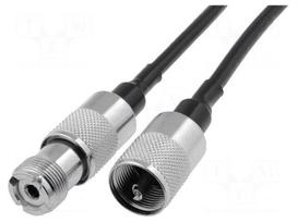 Extender | UHF socket,UHF plug | 3m