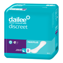 DAILEE Discreet Maxi Plus įklotai šlapimo nelaikantiems N30