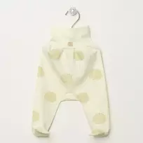 Vilaurita pašiltintos medvilnės kelnytės 1110 "Nicolo" 56, 62 cm. : Dydžiai - 56, Spalva - Geltona