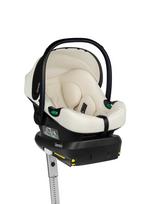 Nešiojama autokėdutė su lopšiu Lionelo Astrid I-Size Set, kreminė sp., 0 - 13 kg