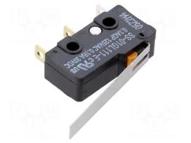 Microswitch SNAP ACTION | 0.1A/30VDC | SPDT | Rcont max: 100mΩ | SS