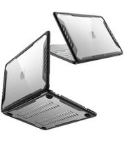 Juodas / skaidrus dėklas Apple MacBook Neo 13 2026 kompiuteriui "Supcase Unicorn Beetle"