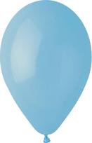 Balionų rinkinys ovalūs Gemar Pastel G110, mėlyna sp., 100 vnt.