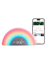 Naktinis šviestuvas Momcozy Rainbow, balta sp.
