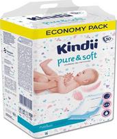 Vienkartinis paklotas Kindii Pure & Soft, 60 cm x 40 cm, 30 vnt.