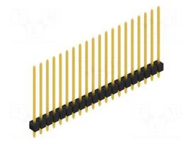 Connector: pin strips | pin header | male | PIN: 20 | THT | 3A | 250V | 1x20